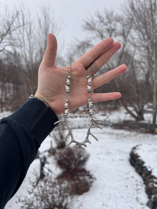 Antler Vertebrae Necklace