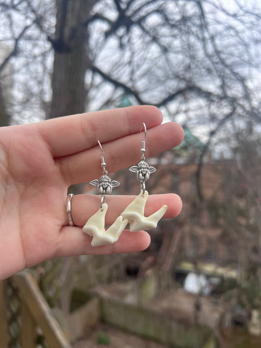 Cherub Molar Earrings