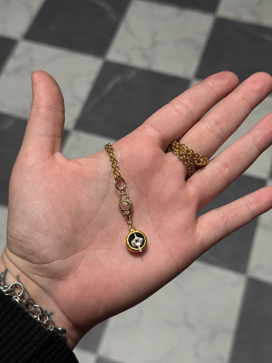 Pink Vertebrae Necklace