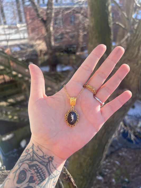 Mouse jaw Necklace