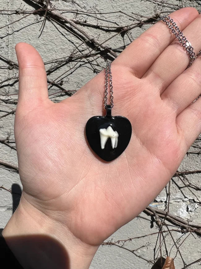 Heart Tooth Necklace
